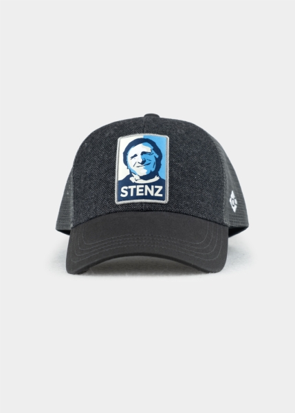 Cap "Stenz" - dunkelgrau, v2 (Snapback)